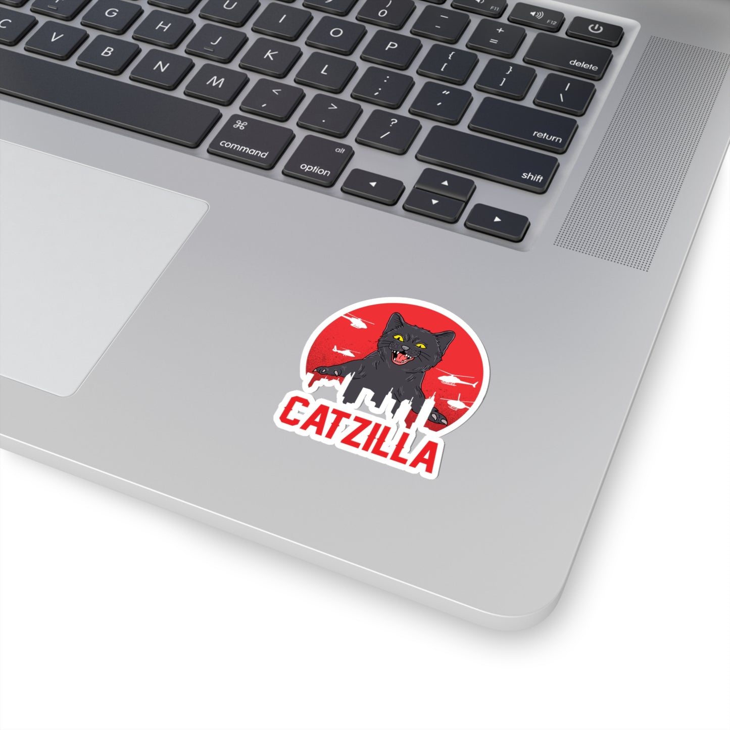 Catzilla Indoor Vinyl Sticker