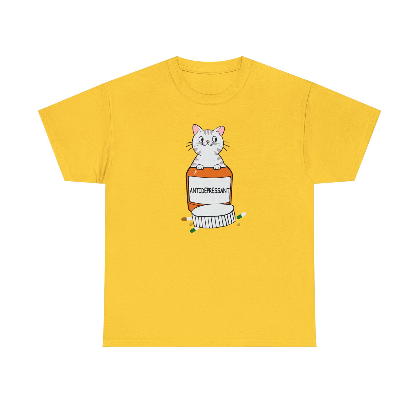 Antidepressant Cat Shirt