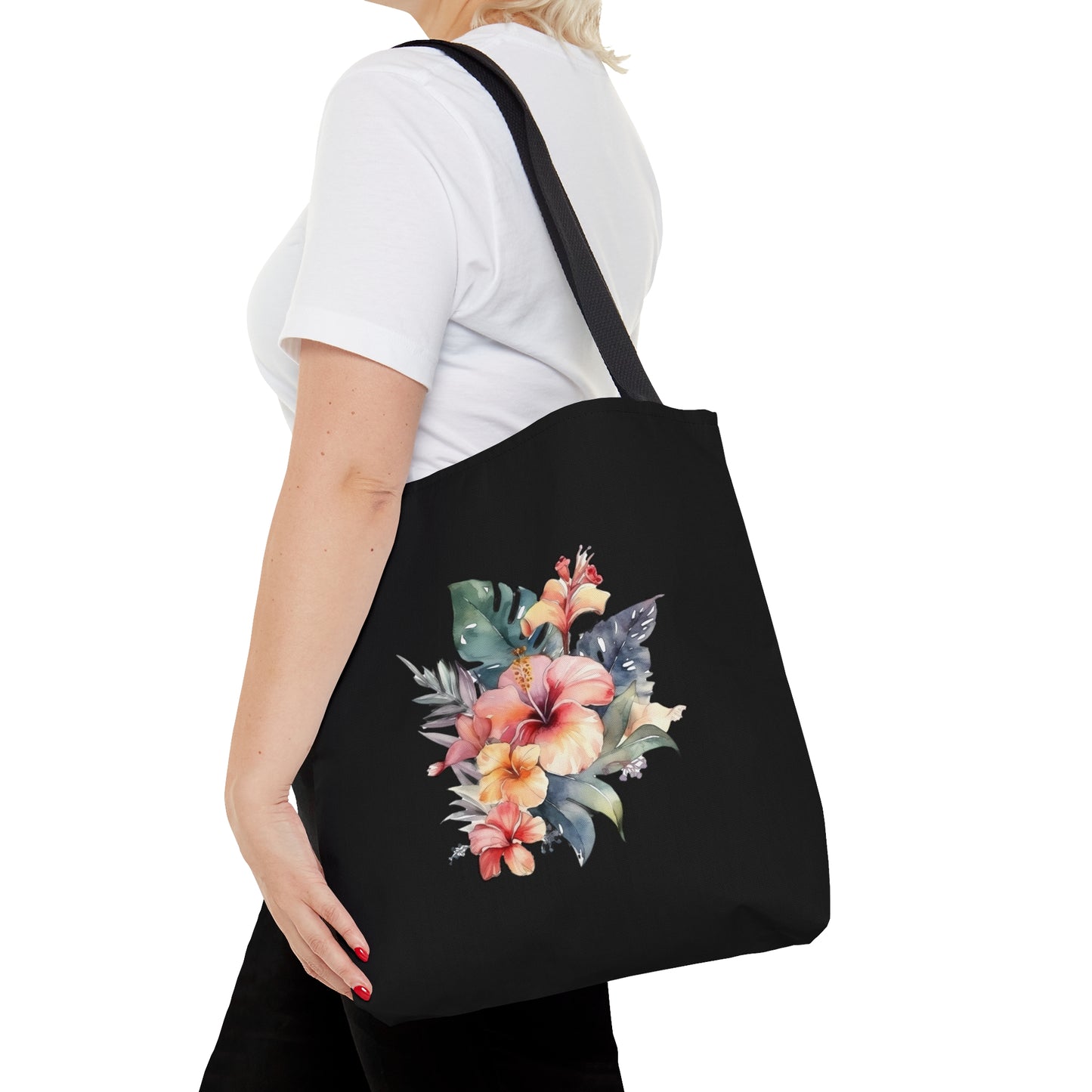 Island Flowers Tote Bag