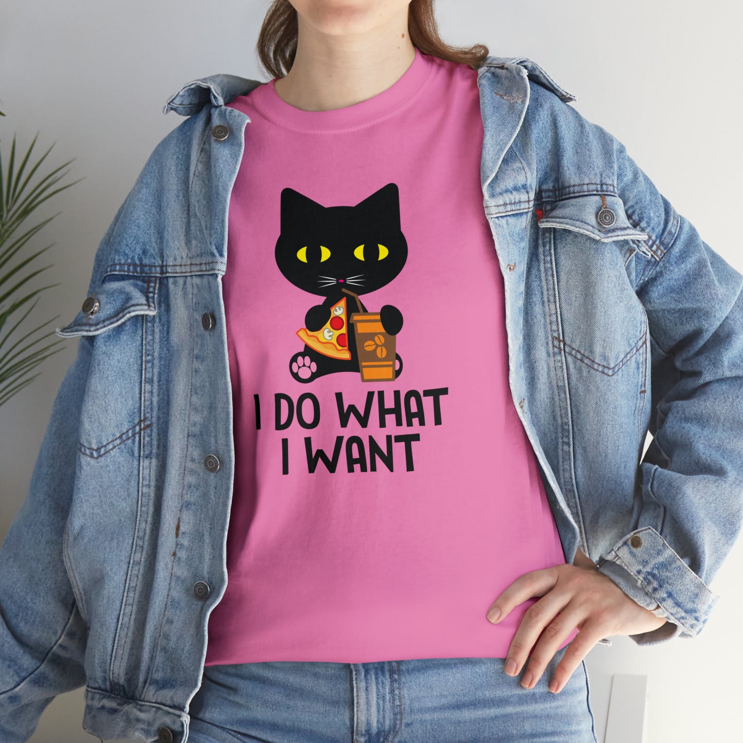 I do what I want Cat Shirt