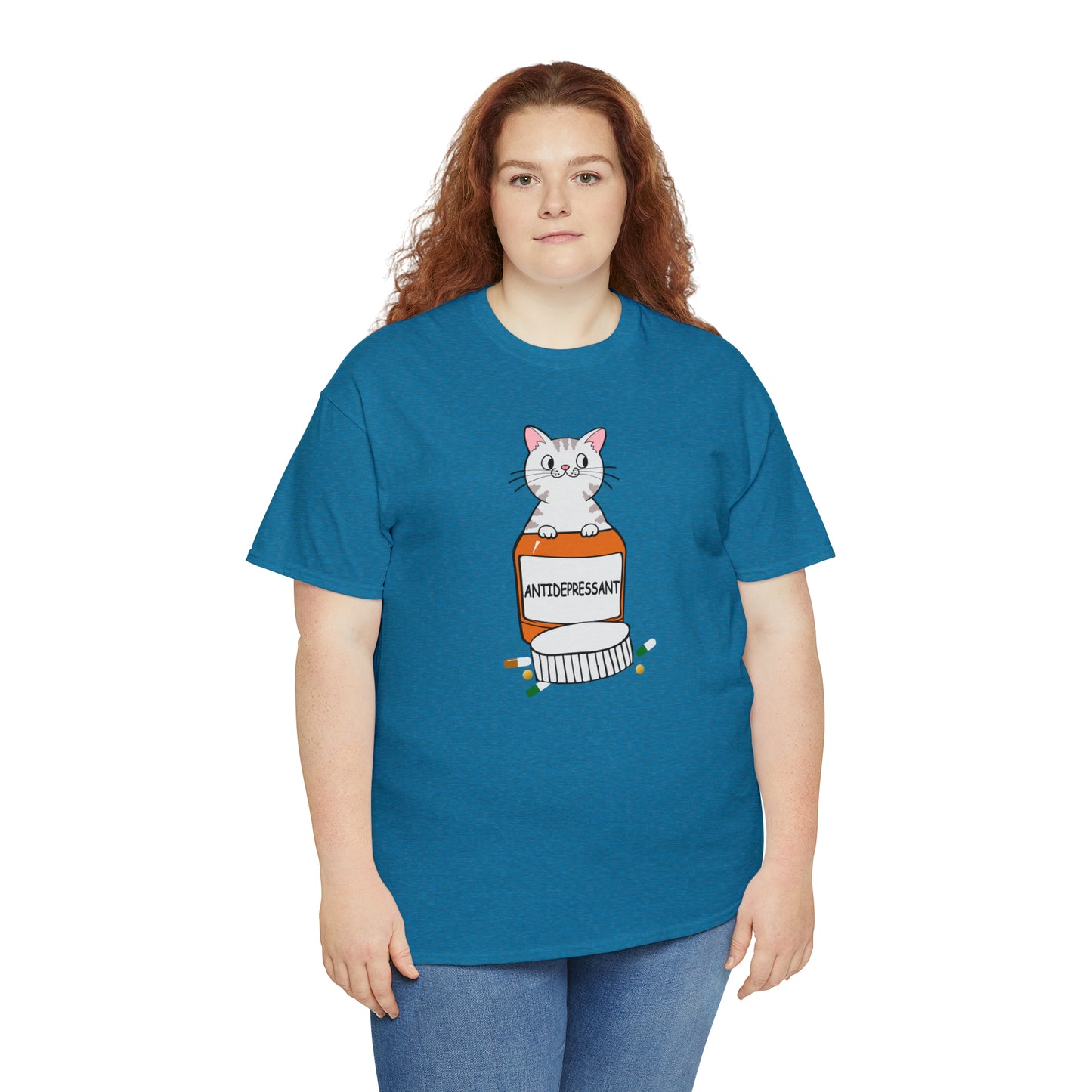 Antidepressant Cat Shirt