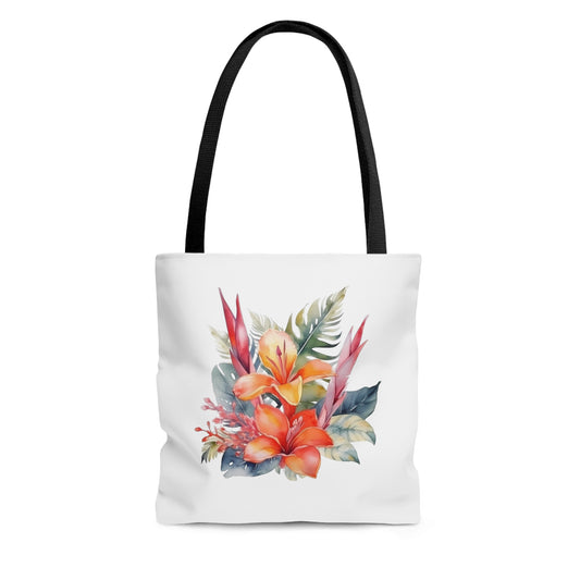 Beautiful Island Flowers Tote Bag