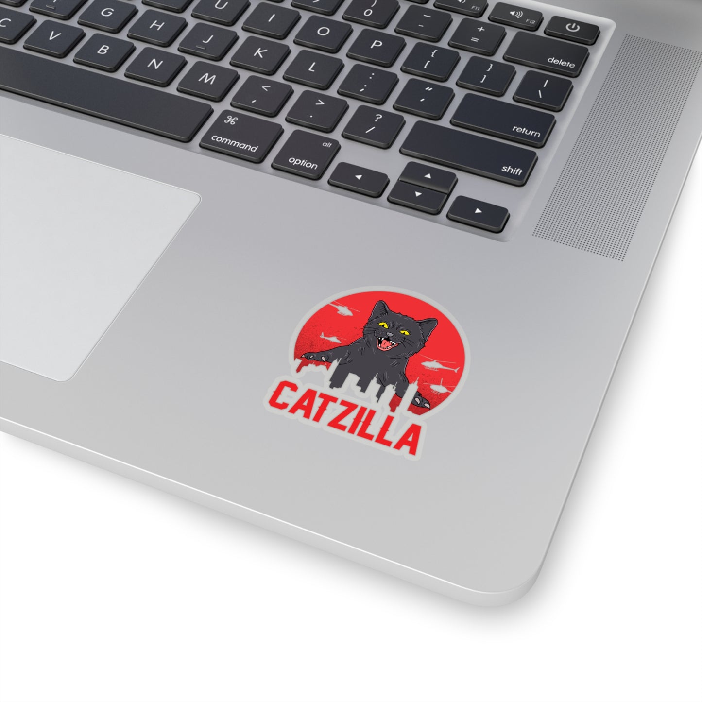 Catzilla Indoor Vinyl Sticker