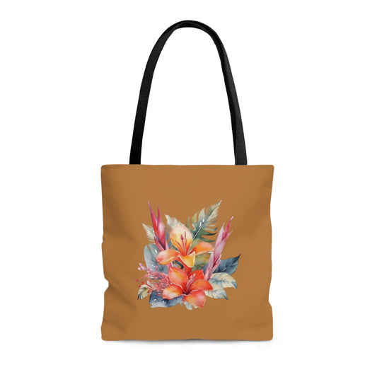 Beautiful Island Flowers Tote Bag