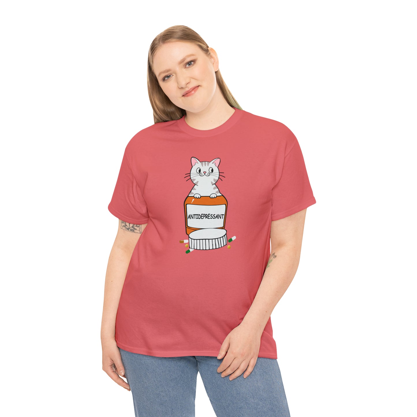 Antidepressant Cat Shirt