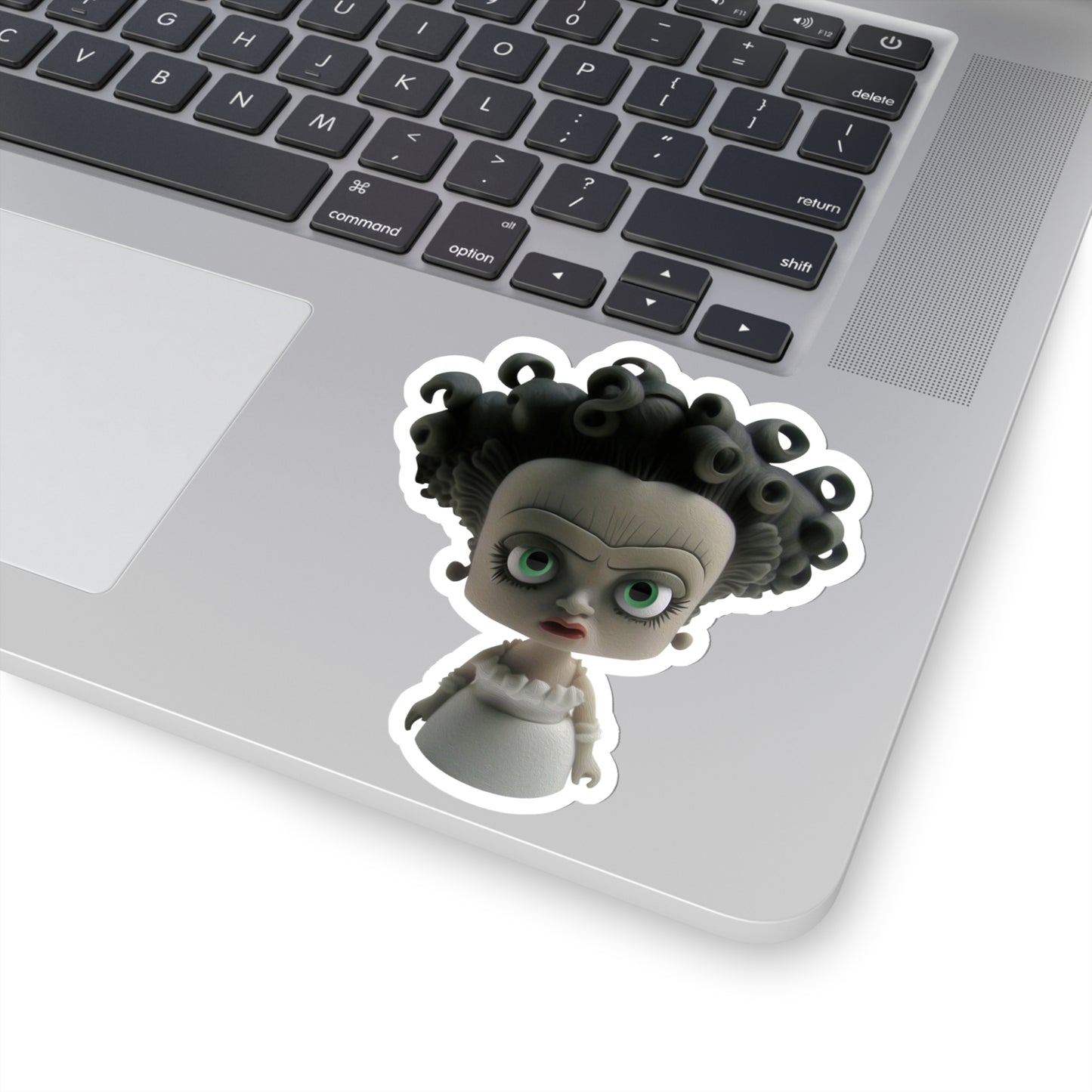 Halloween Bride of Frankenstein Indoor Vinyl Sticker