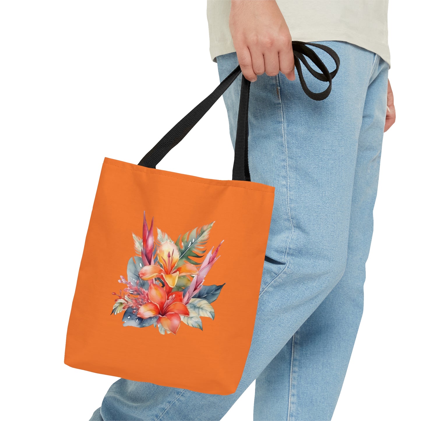 Beautiful Island Flowers Tote Bag