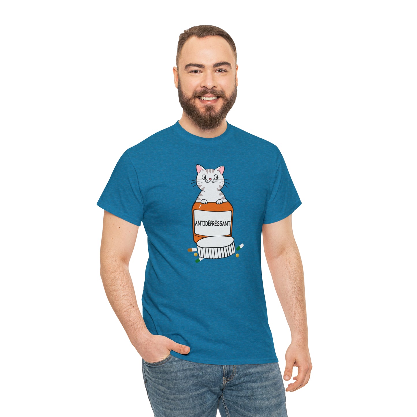 Antidepressant Cat Shirt