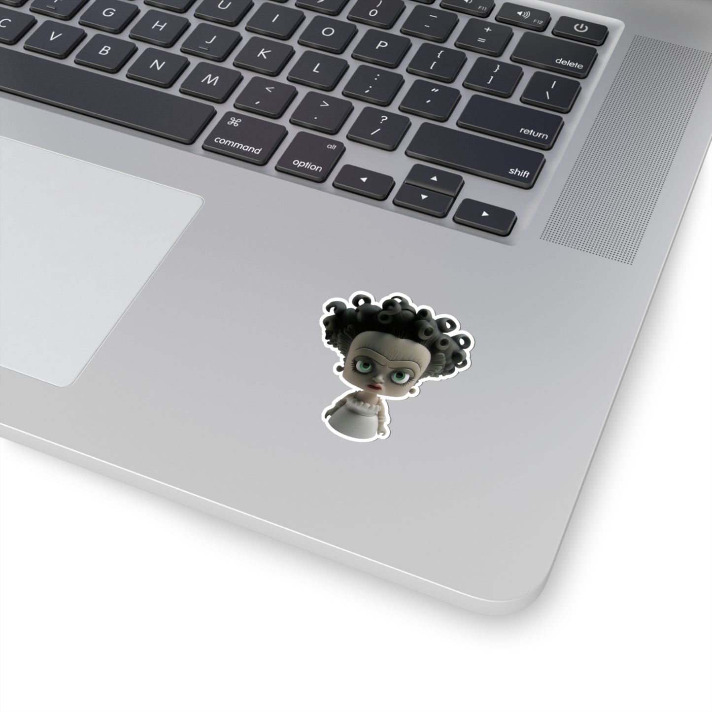 Halloween Bride of Frankenstein Indoor Vinyl Sticker