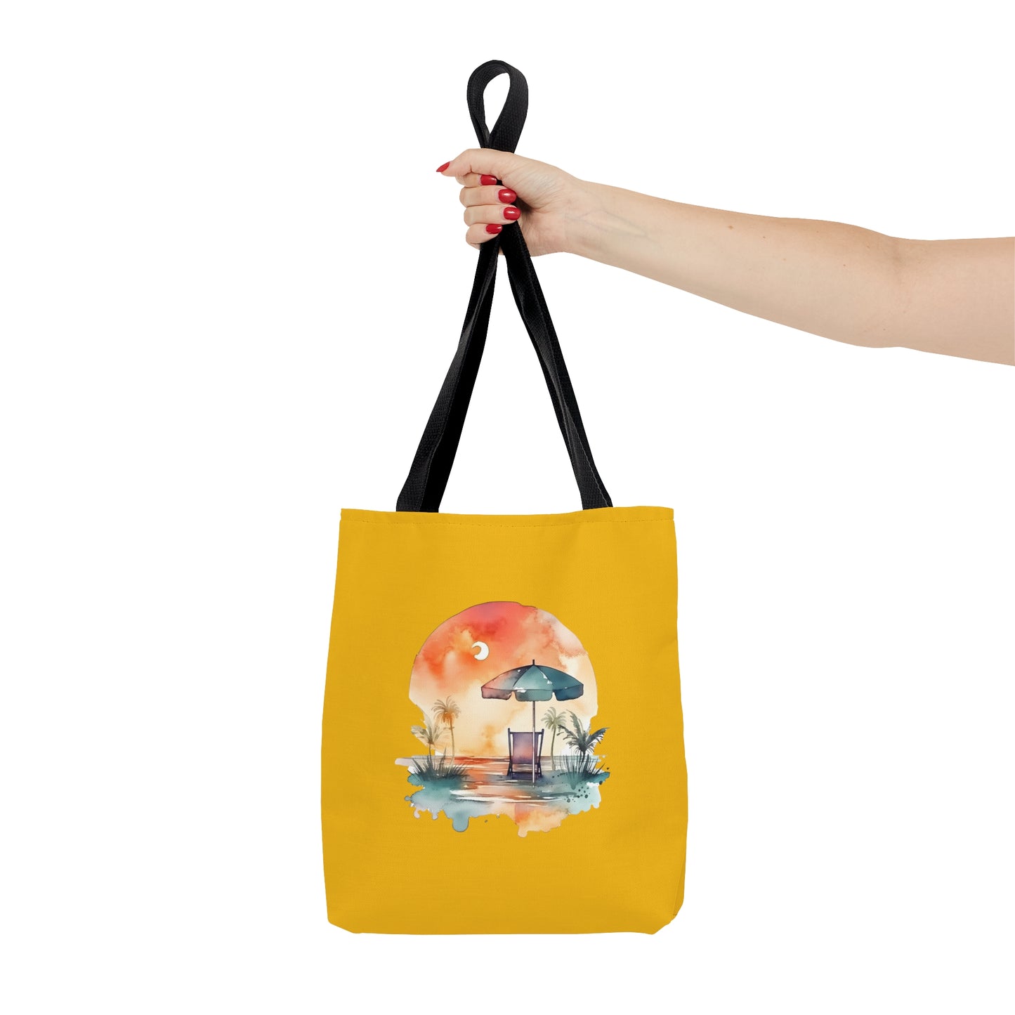 Beach Chair with Umbrella Tote Bag