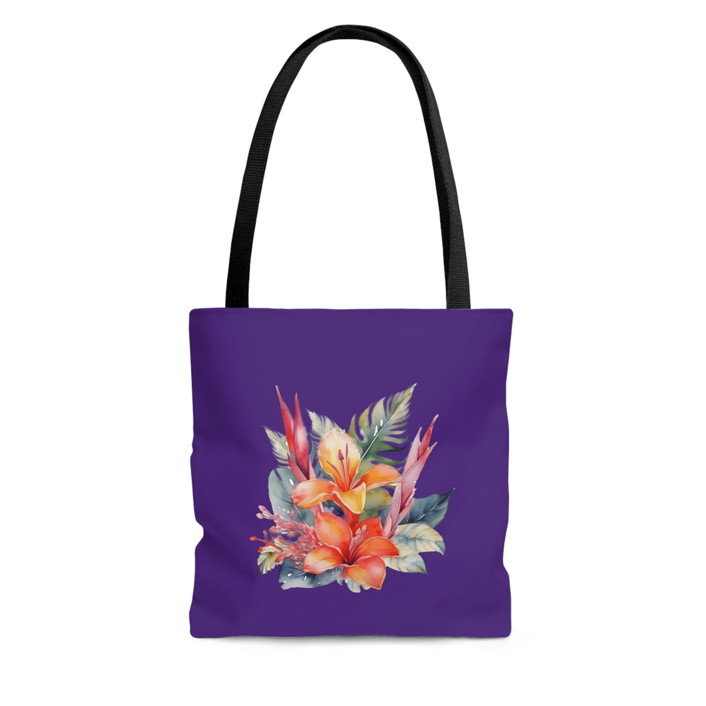 Beautiful Island Flowers Tote Bag