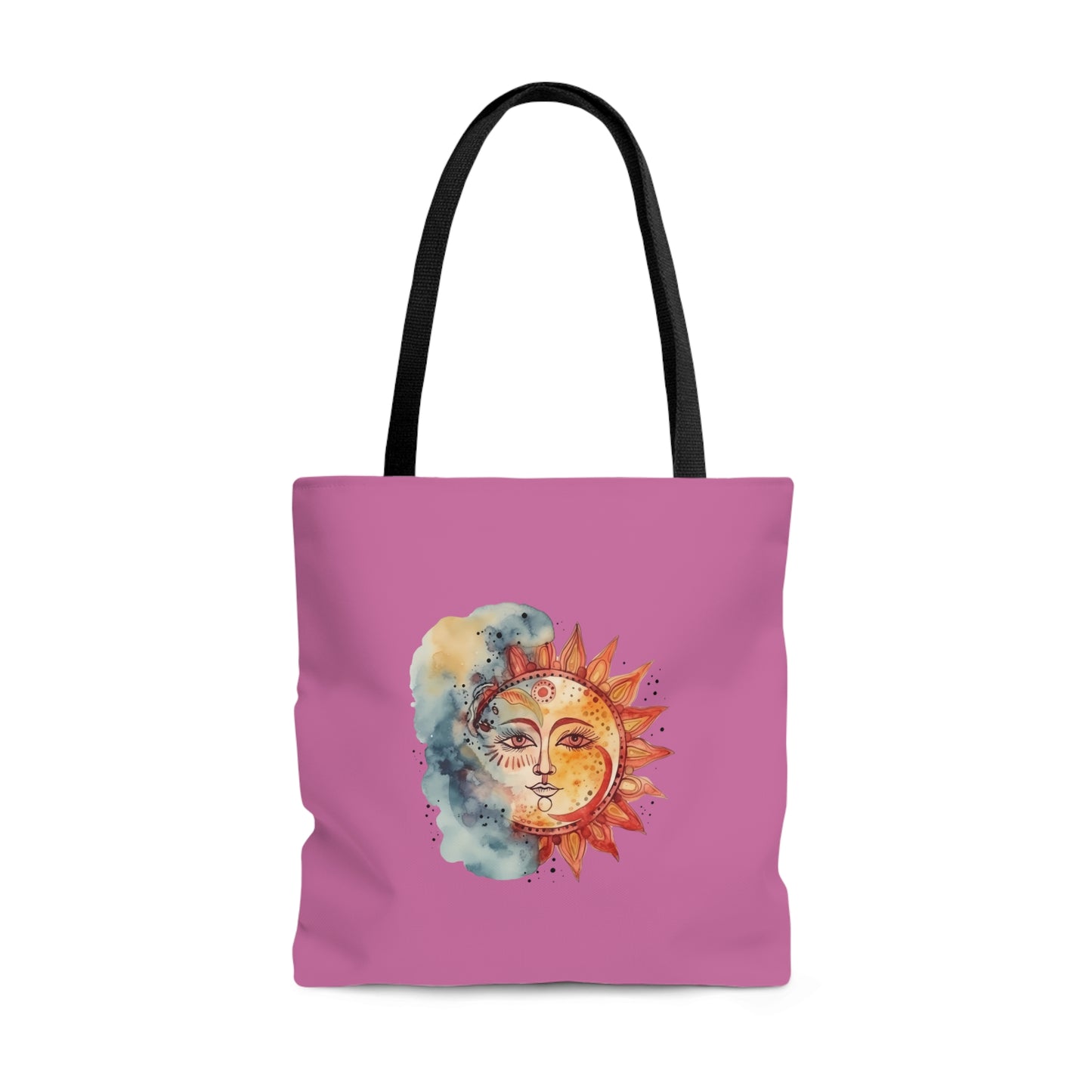 Sun and Watercolor Tote Bag