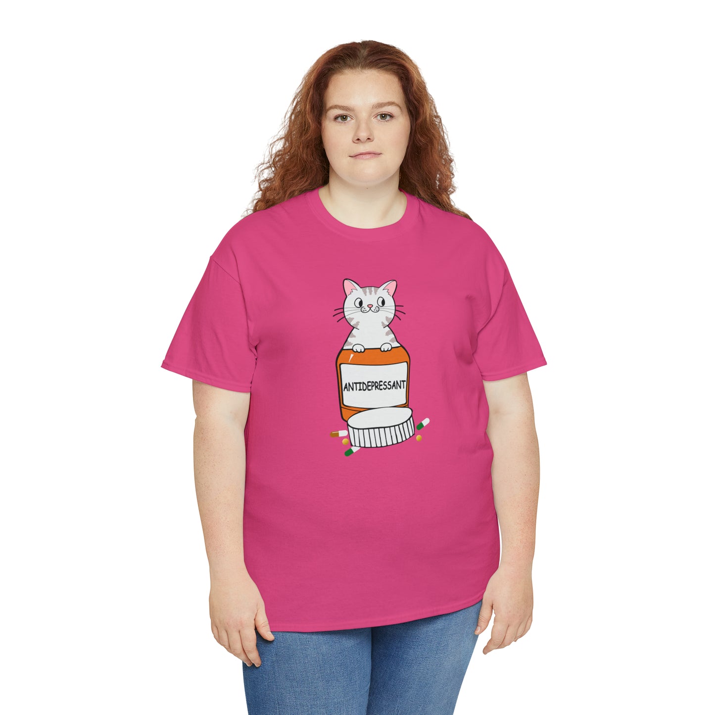 Antidepressant Cat Shirt