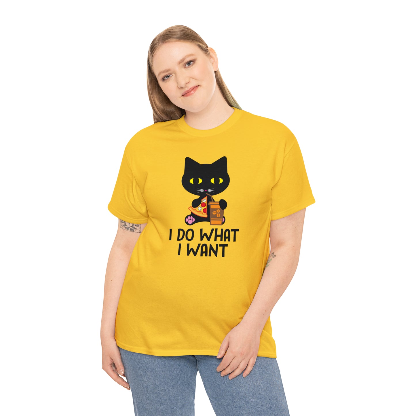 I do what I want Cat Shirt