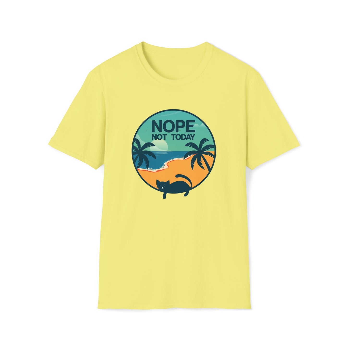 Nope Not Today Cat Shirt