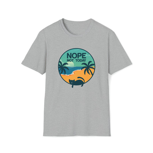 Nope Not Today Cat Shirt