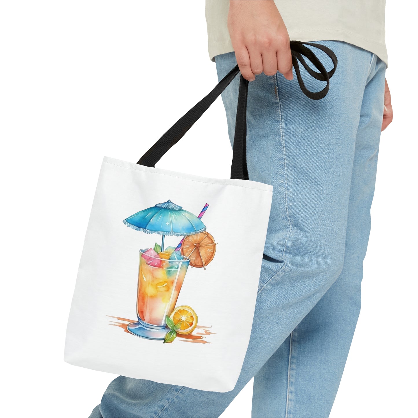 Umbrella Drink Tote Bag