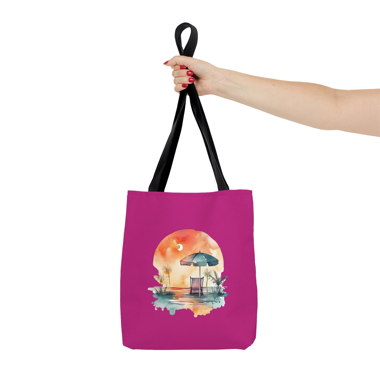 Beach Chair with Umbrella Tote Bag