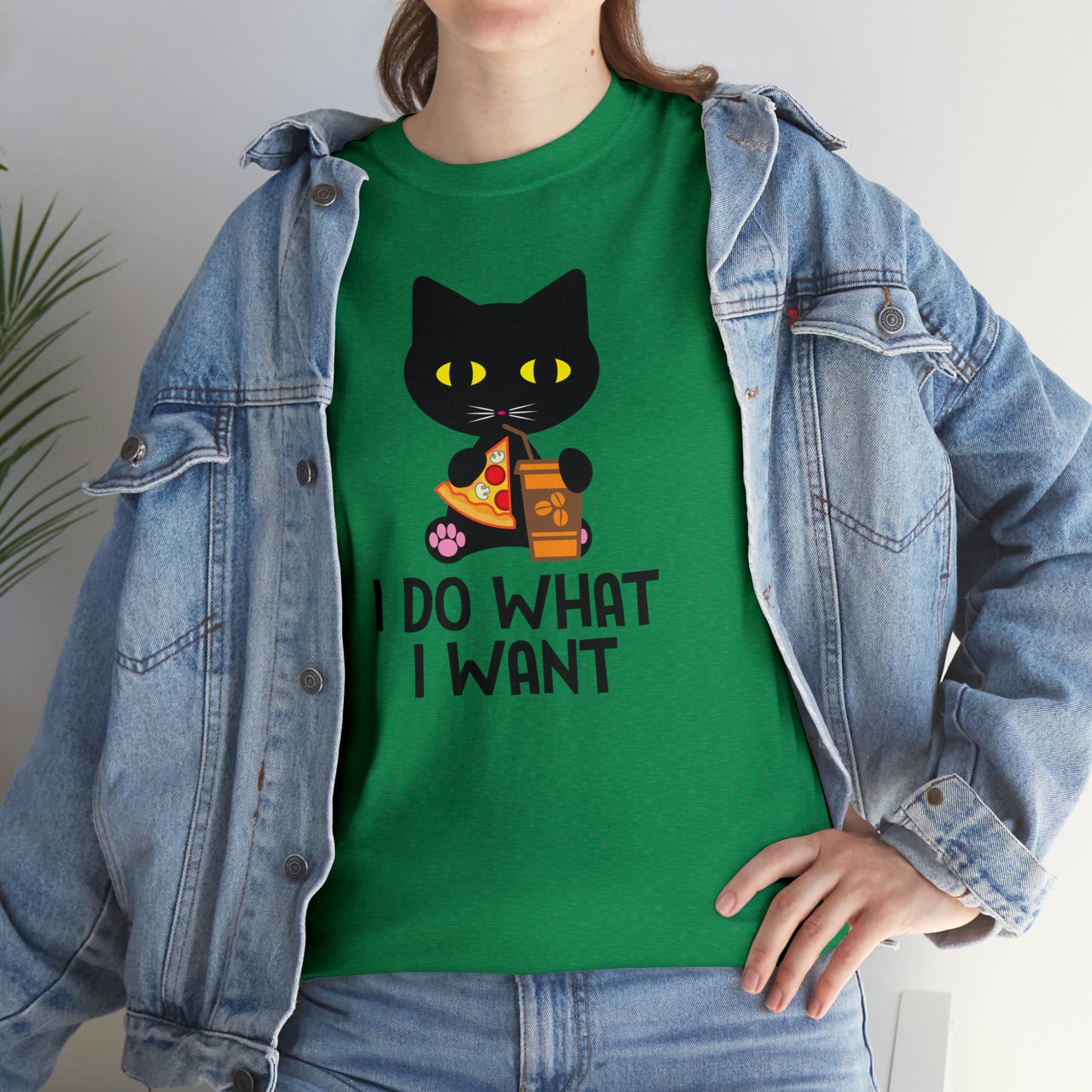 I do what I want Cat Shirt