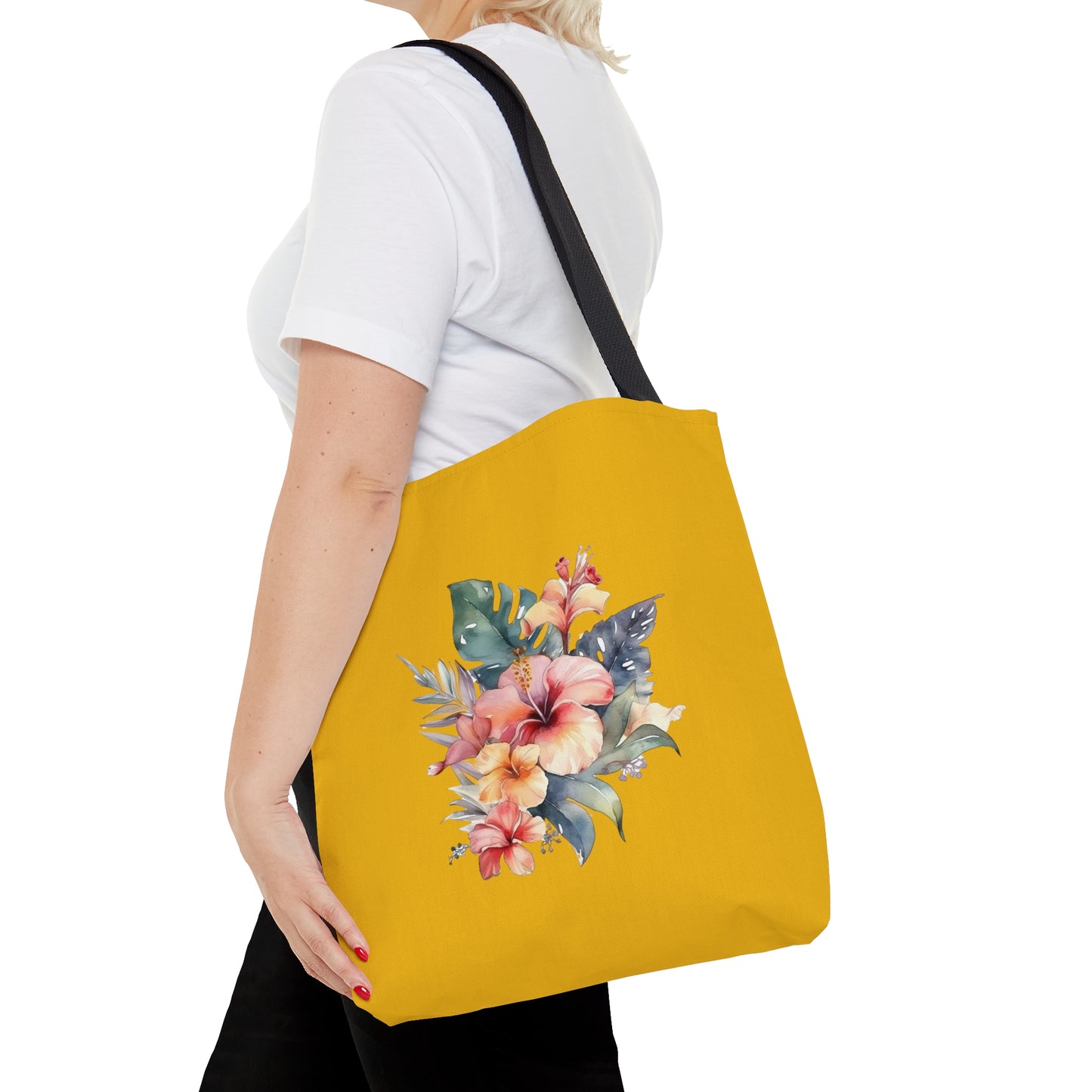 Island Flowers Tote Bag