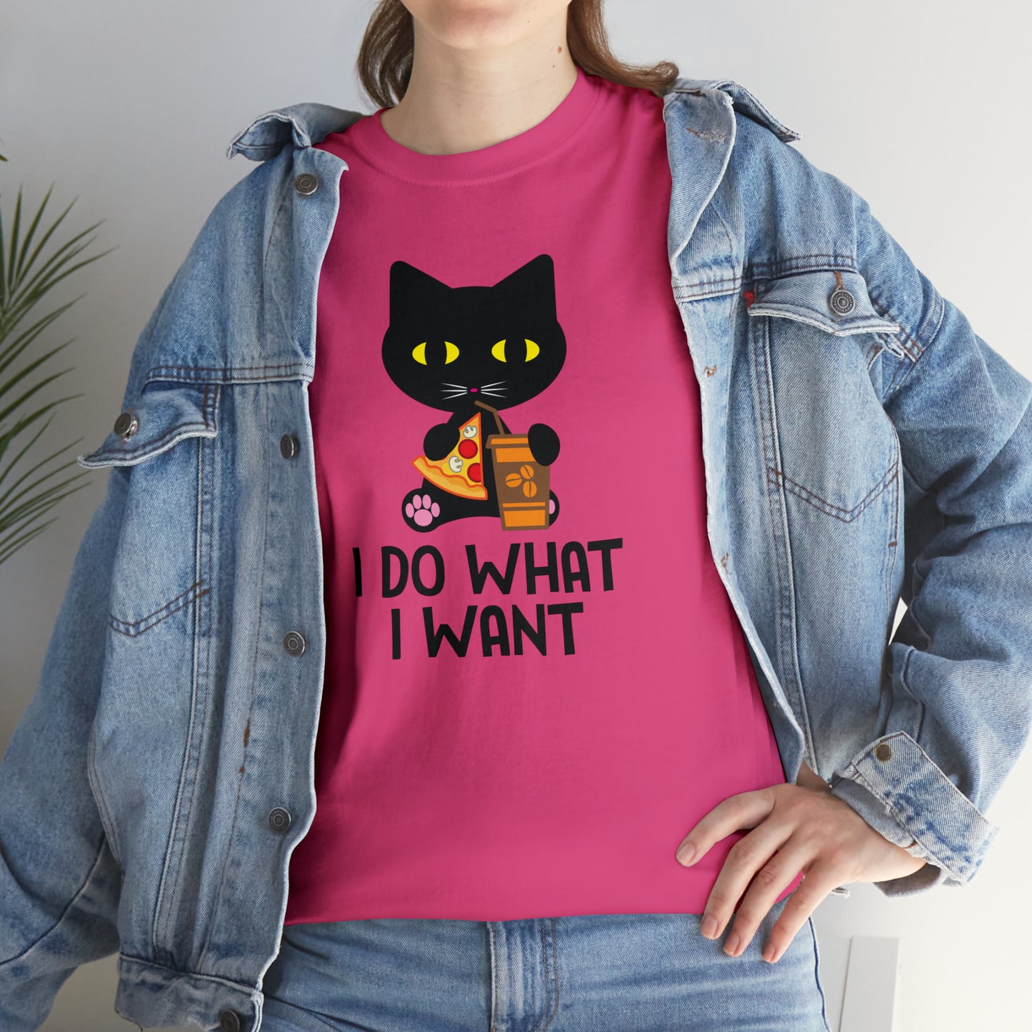 I do what I want Cat Shirt