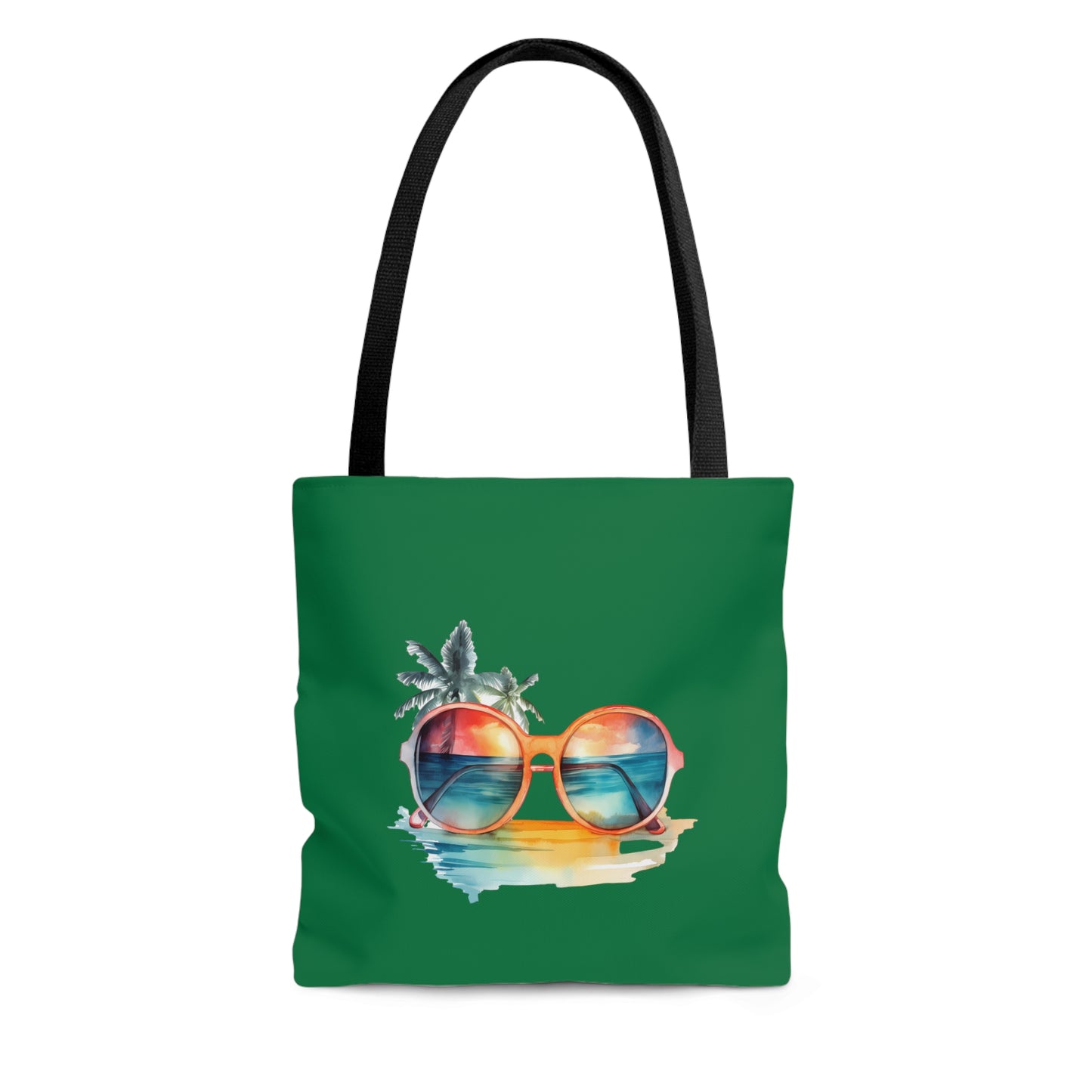 Sunglasses and Palm Trees Tote Bag