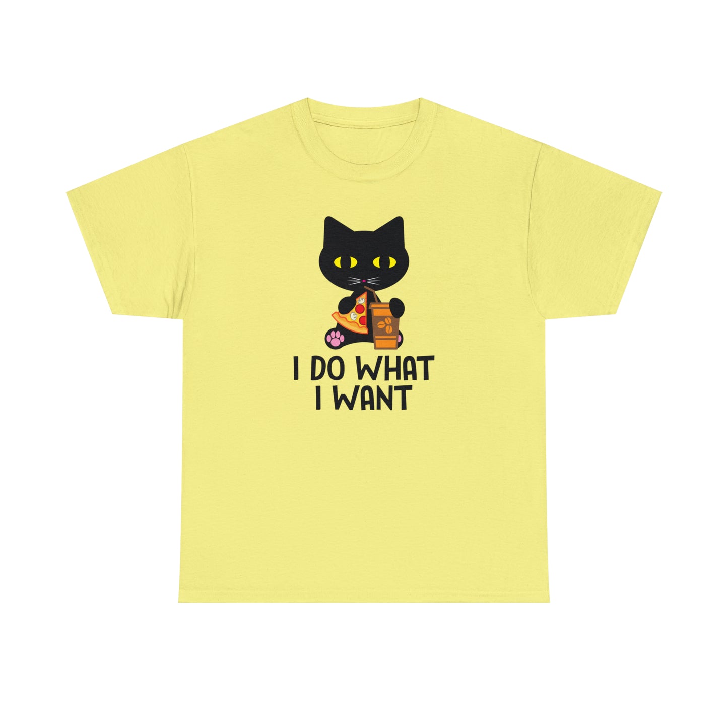 I do what I want Cat Shirt