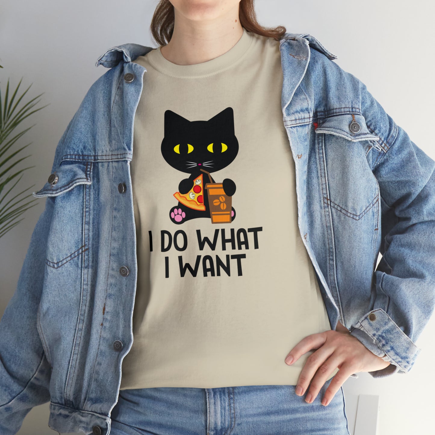 I do what I want Cat Shirt