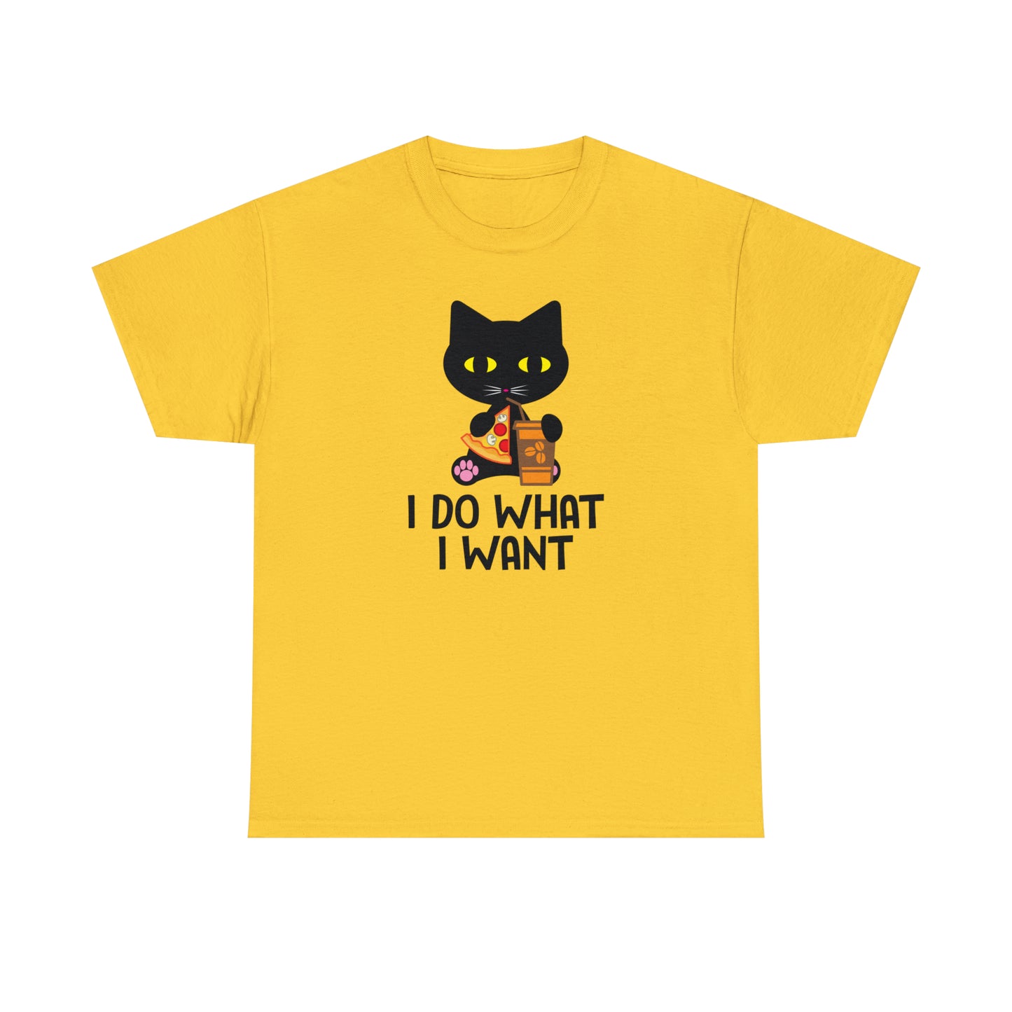 I do what I want Cat Shirt