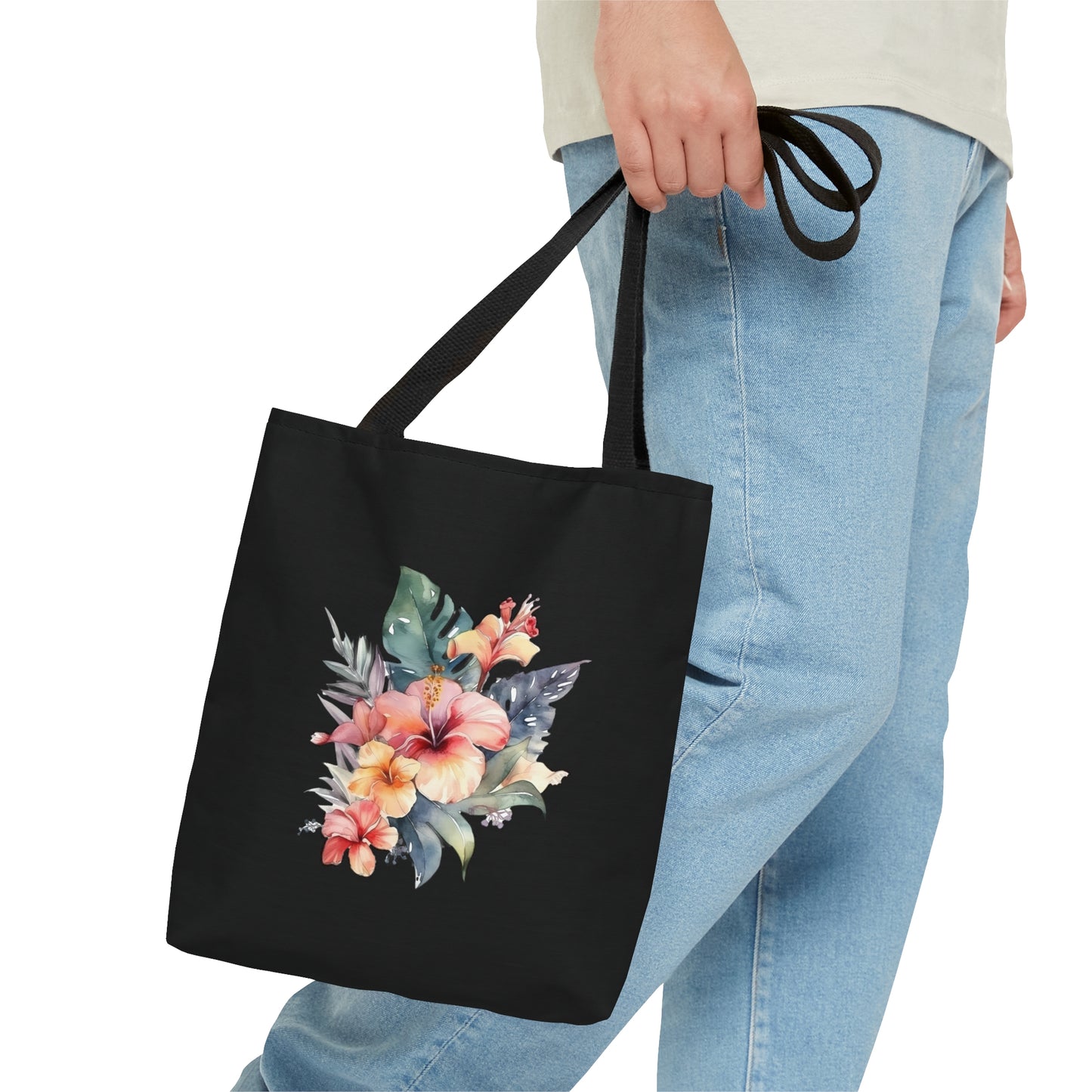 Island Flowers Tote Bag