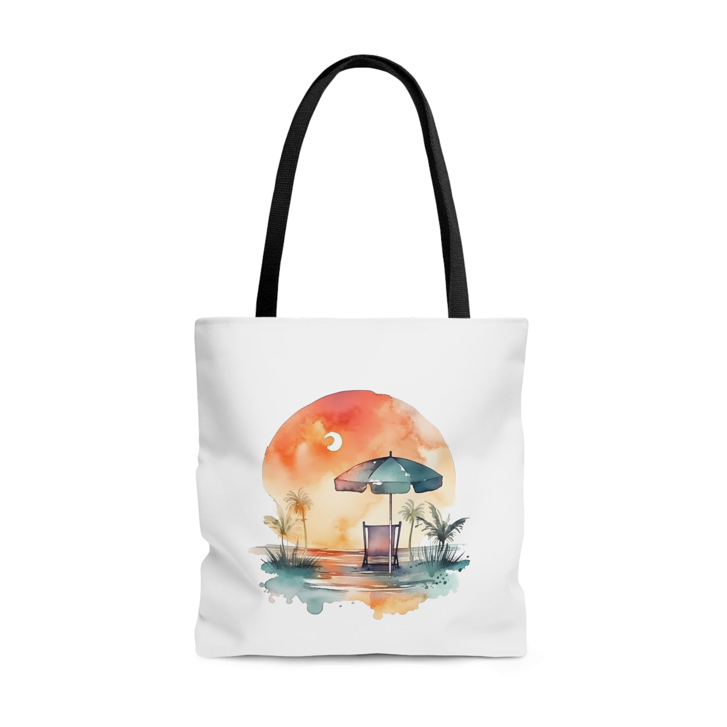 Beach Chair with Umbrella Tote Bag