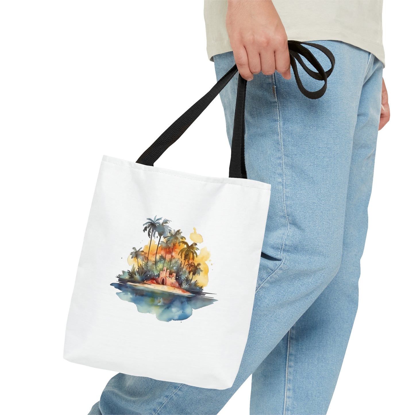 Island Sandcastle Tote Bag