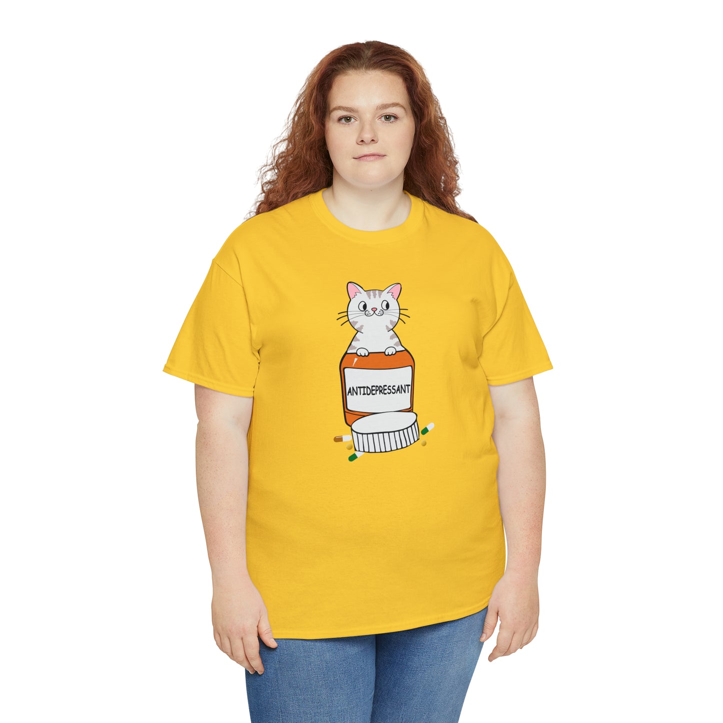 Antidepressant Cat Shirt