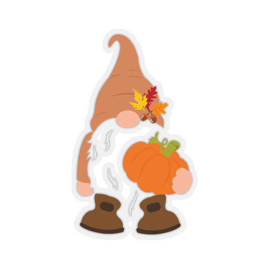 Fall Gnome Indoor Vinyl Sticker