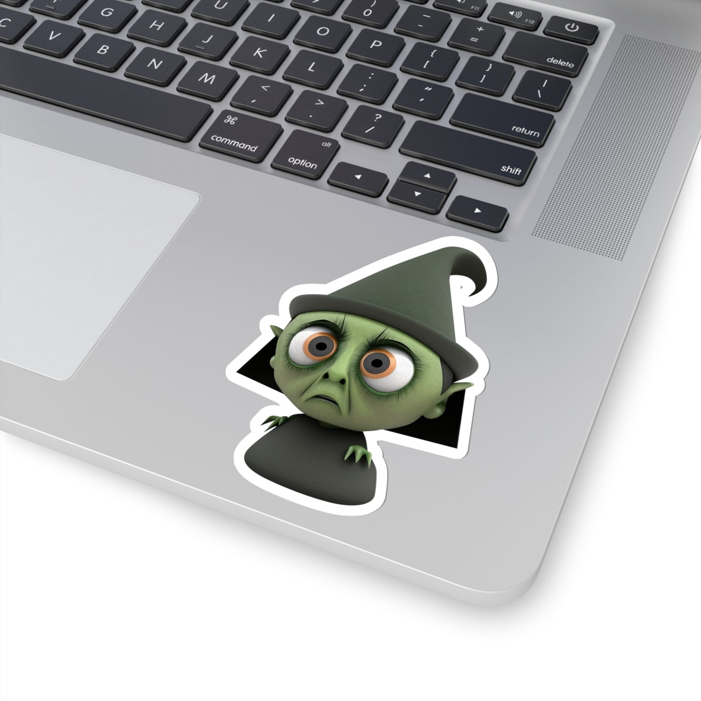 Halloween Witch Indoor Vinyl Sticker