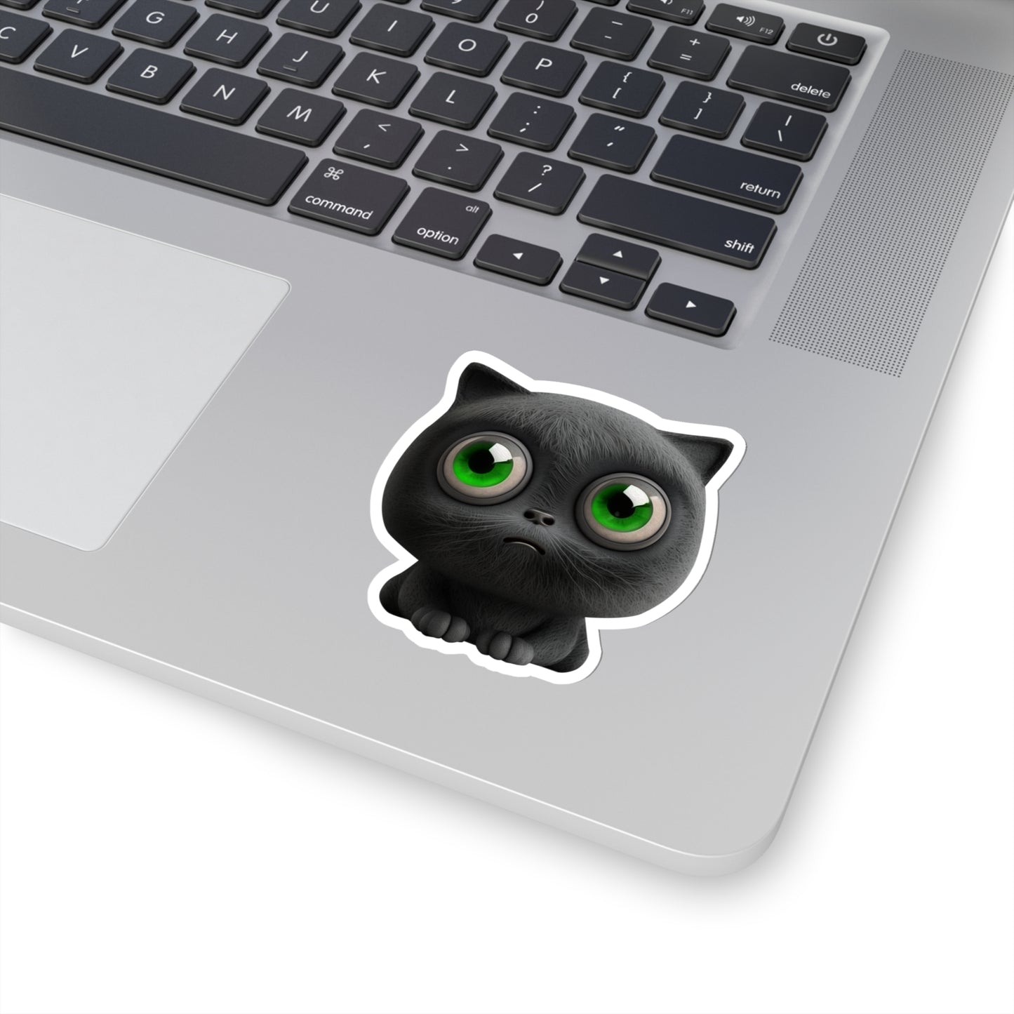 Black Cat Indoor Vinyl Sticker