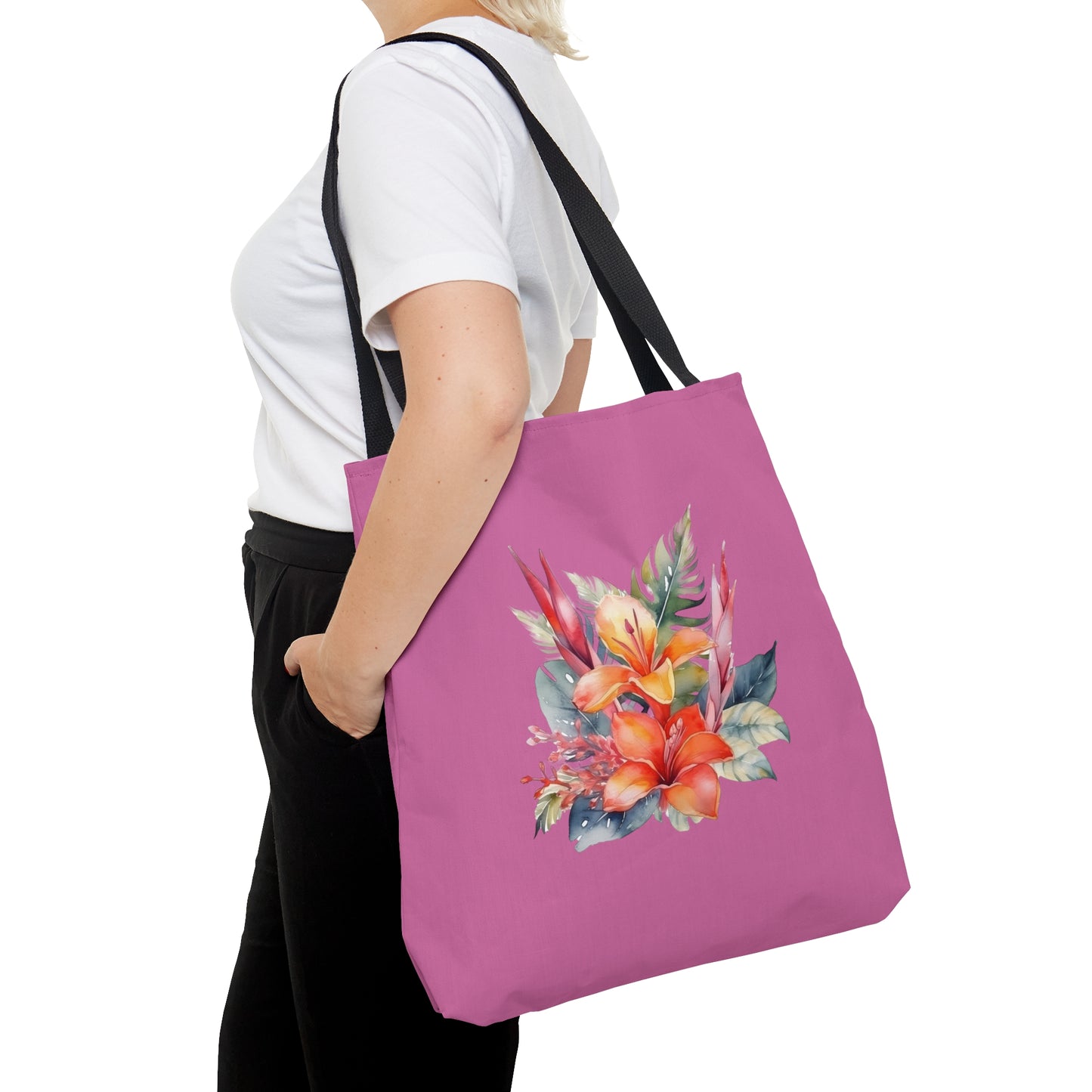 Beautiful Island Flowers Tote Bag