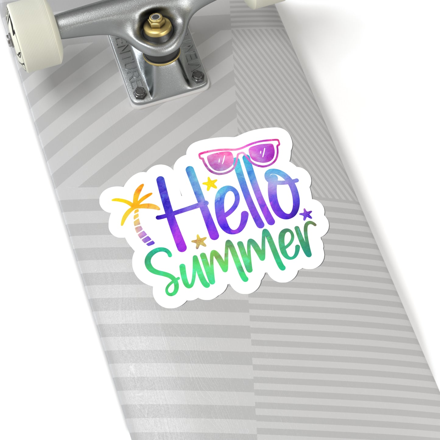 Hello Summer Indoor Vinyl Sticker