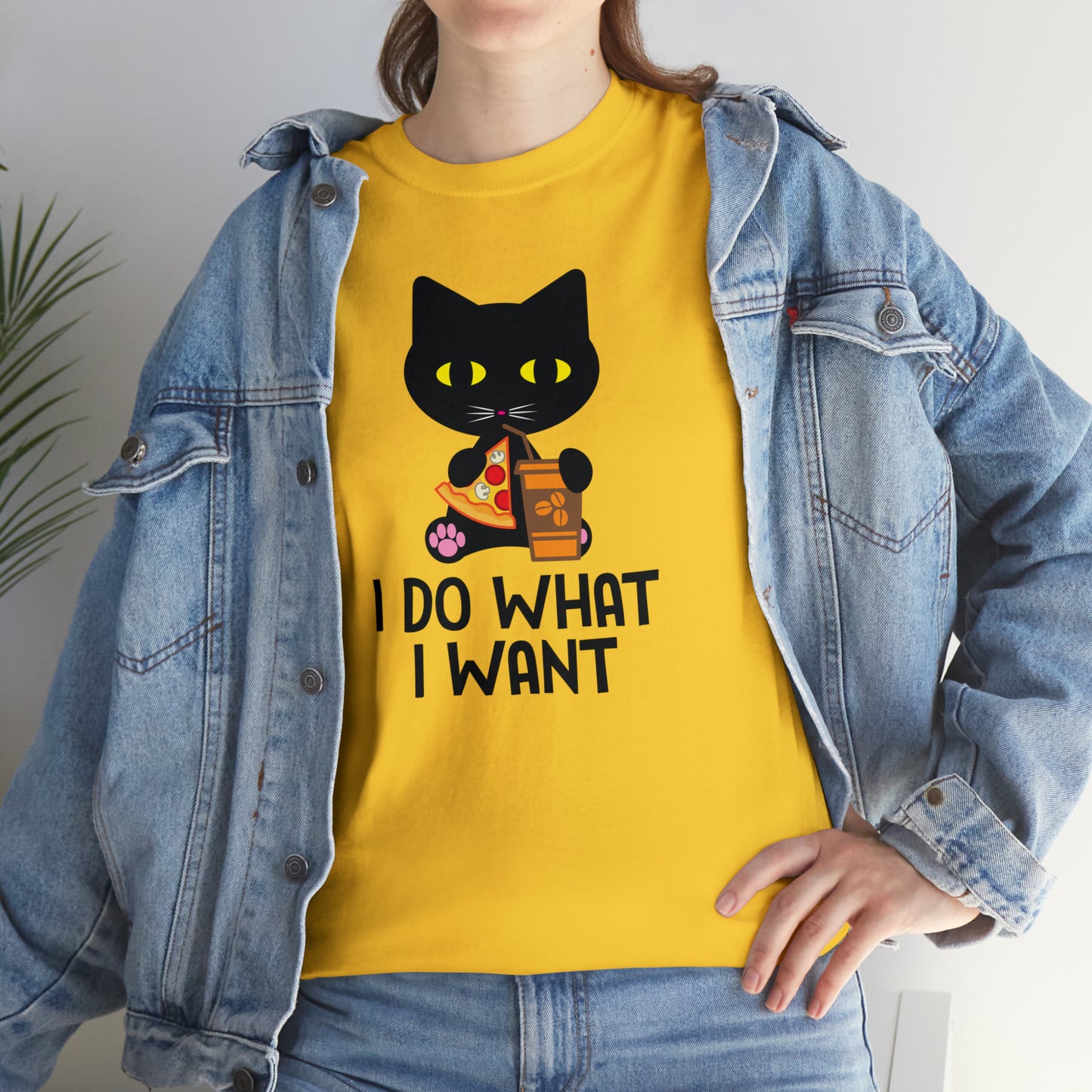 I do what I want Cat Shirt