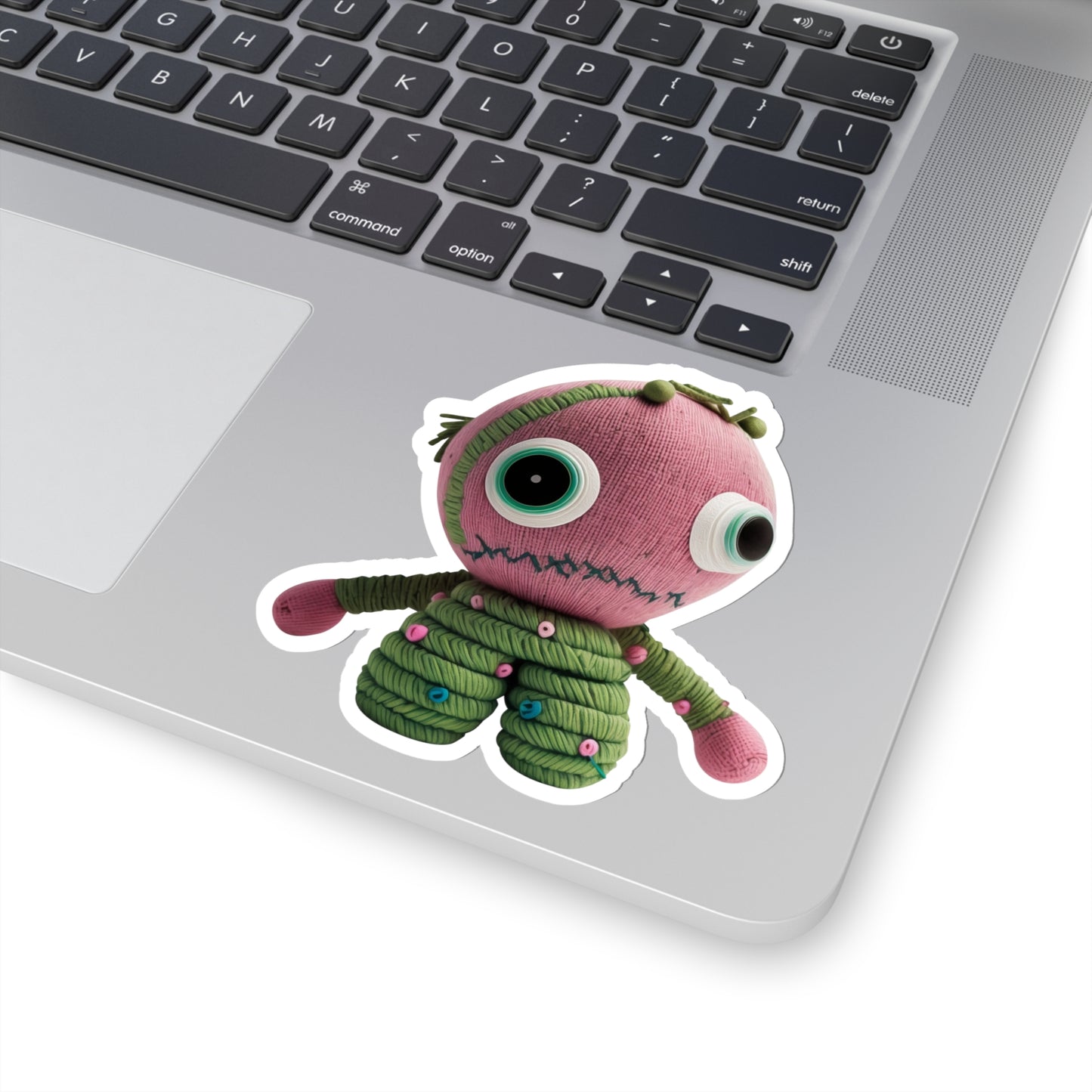 Halloween Voodoo Doll Indoor Vinyl Sticker