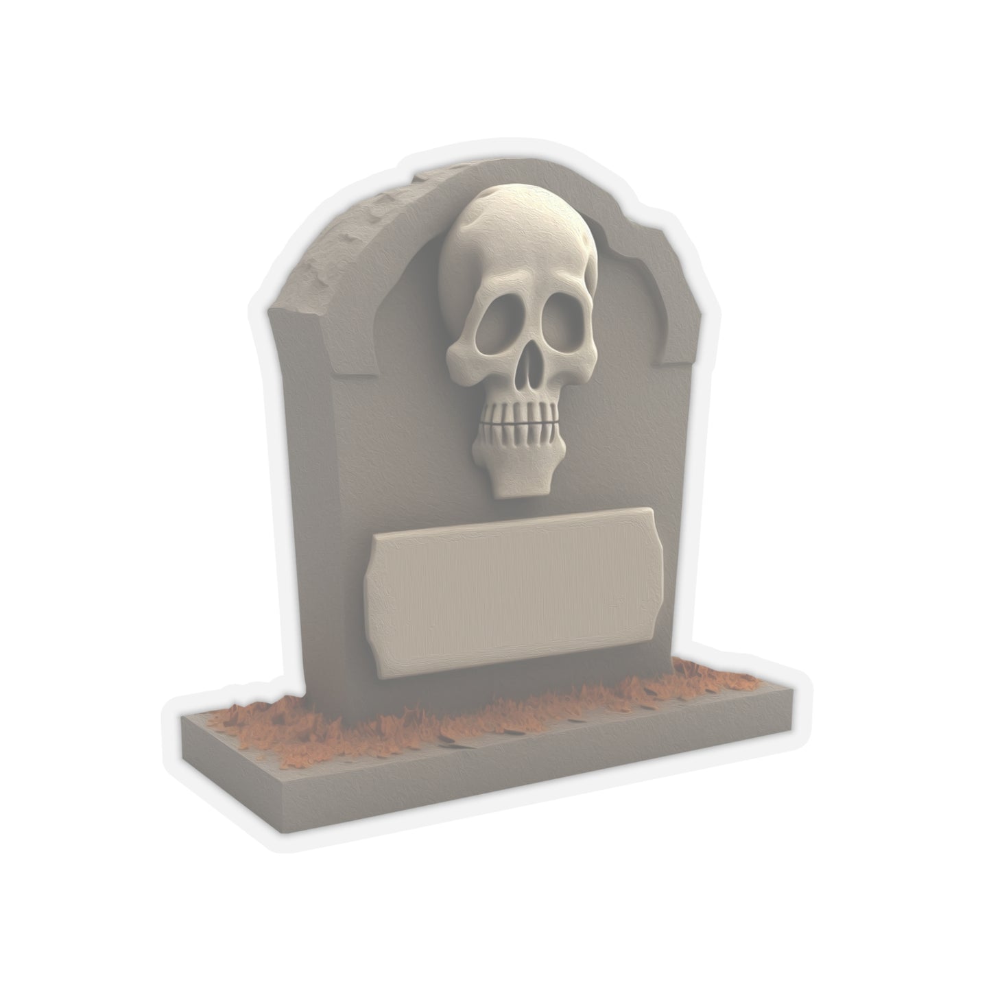 Halloween Tombstone Indoor Vinyl Sticker