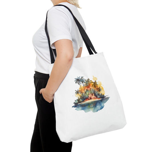 Island Sandcastle Tote Bag