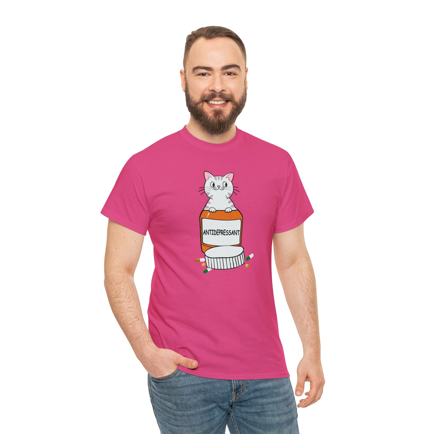 Antidepressant Cat Shirt