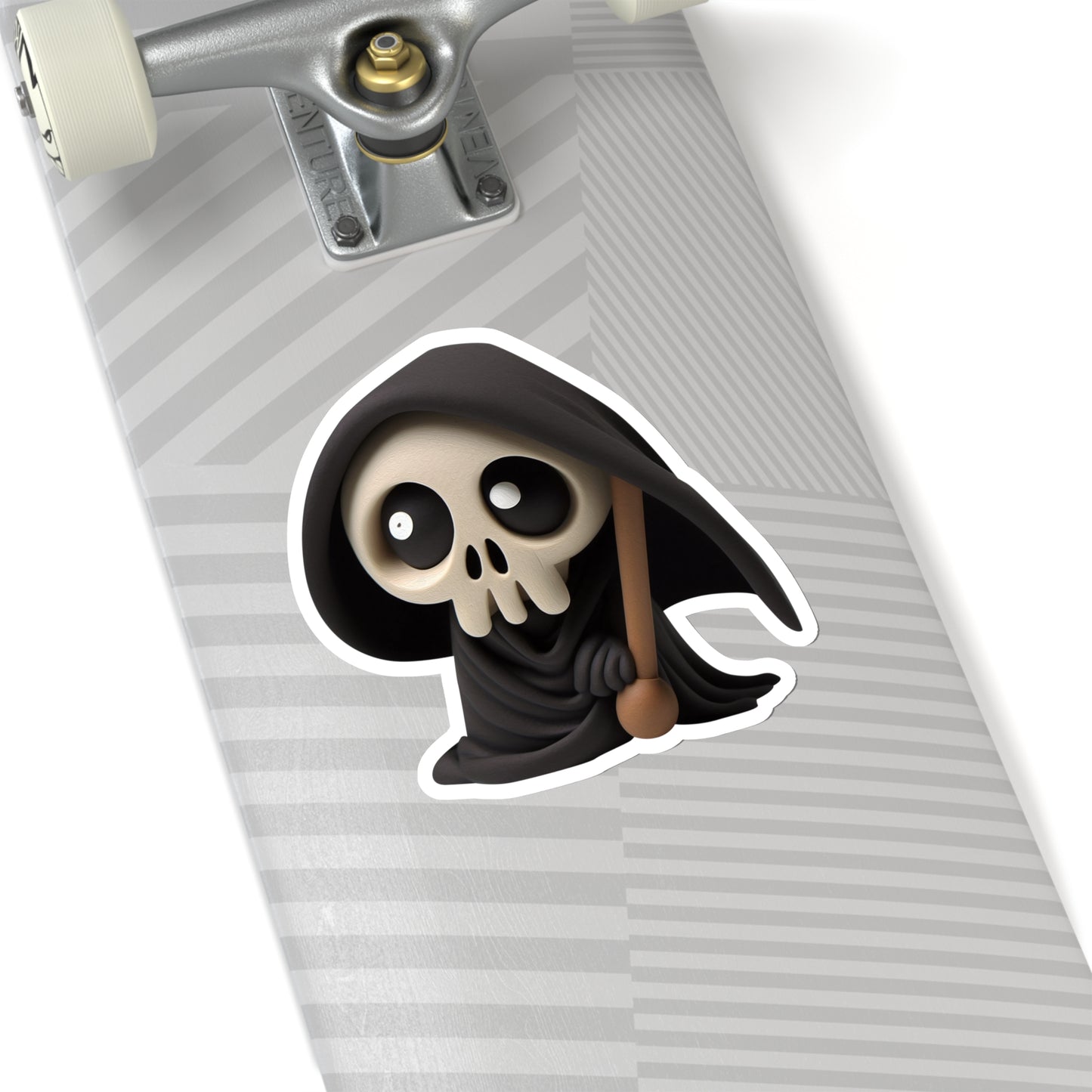 Halloween Grim Reaper Indoor Vinyl Sticker