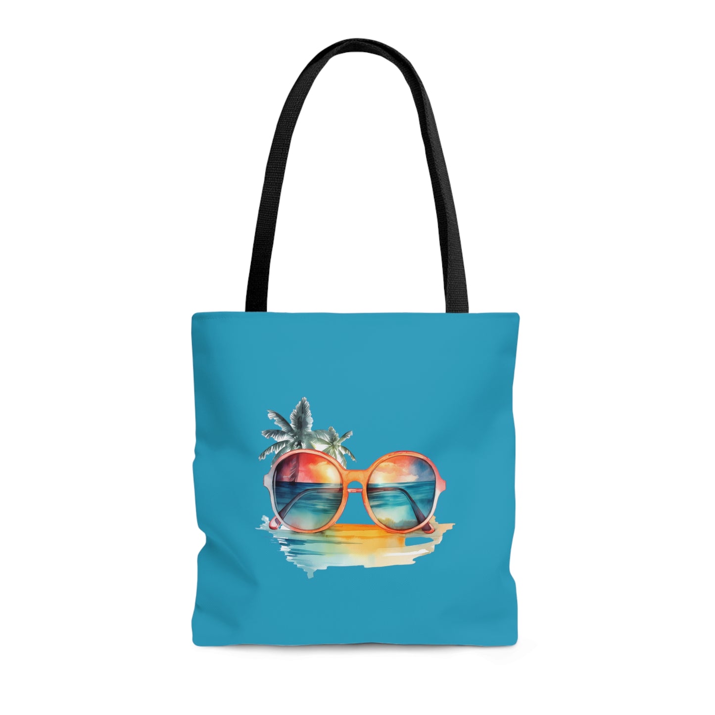 Sunglasses and Palm Trees Tote Bag