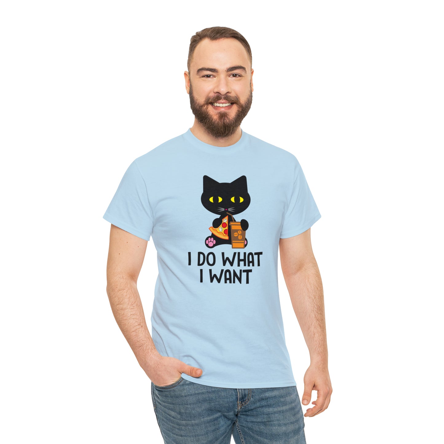 I do what I want Cat Shirt