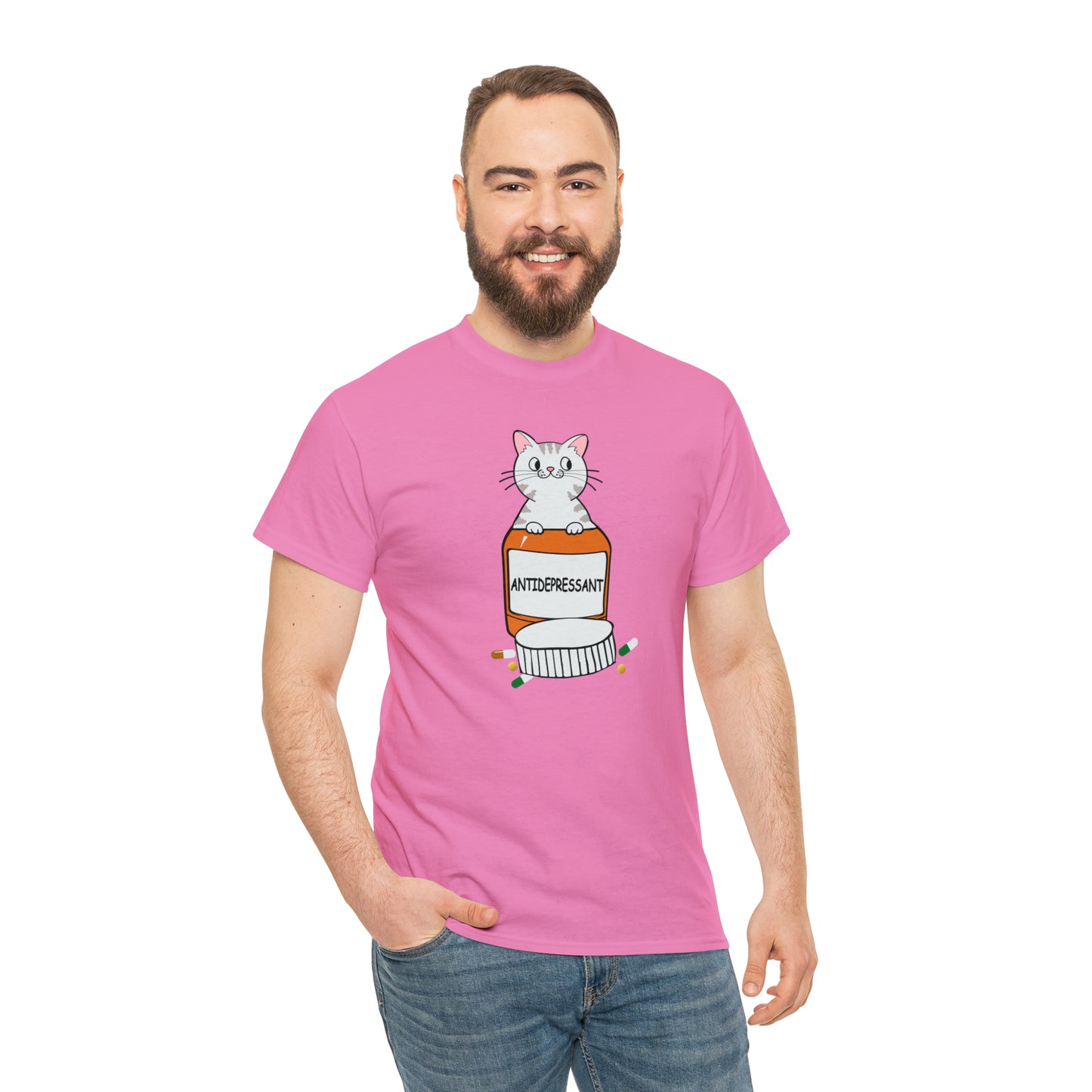 Antidepressant Cat Shirt