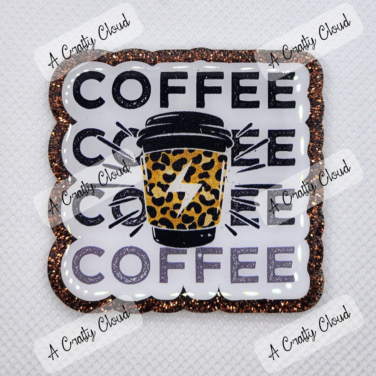 Coffee Badge Reel