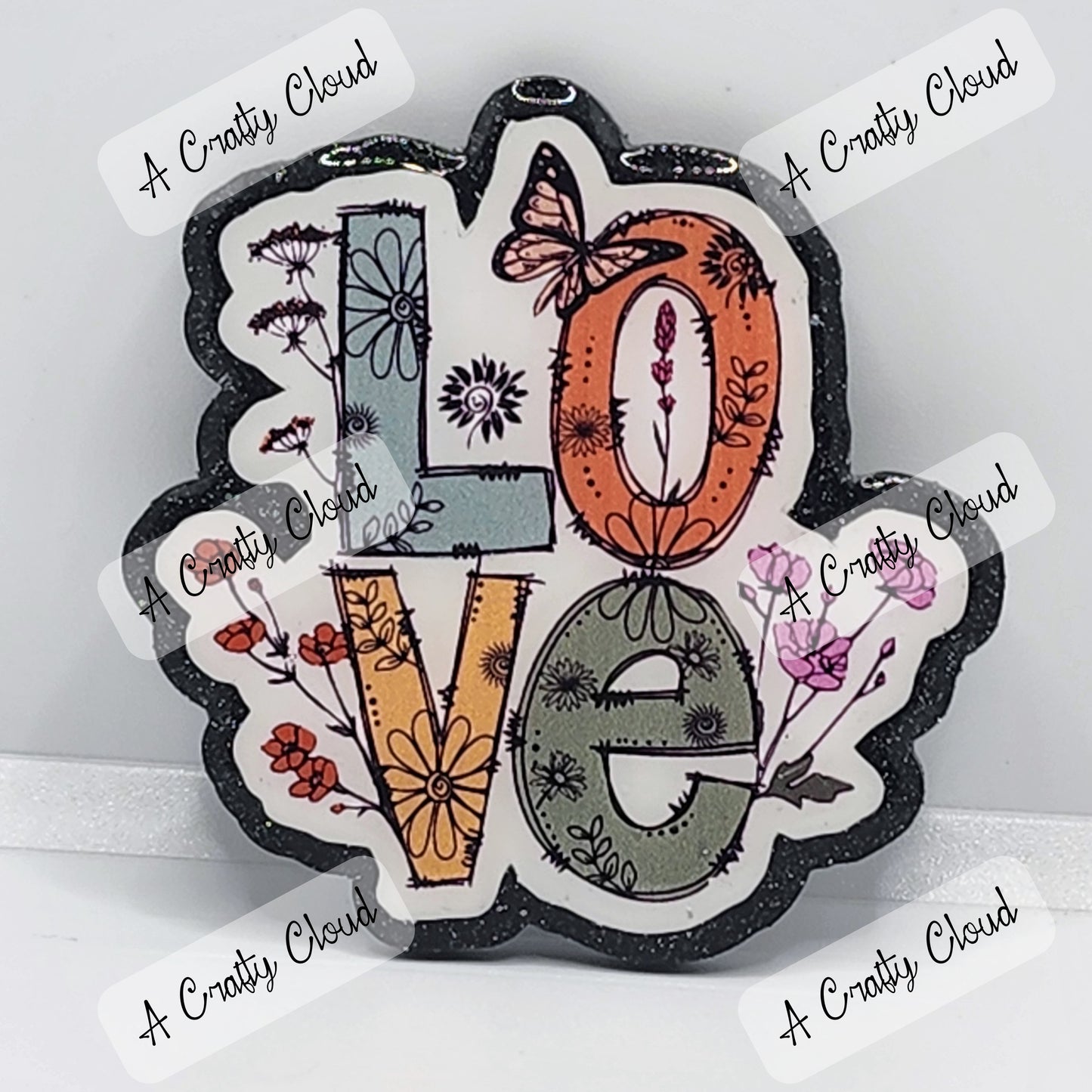 Floral Love Badge Reel